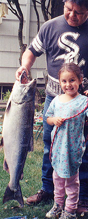 salmon from fall run 2001