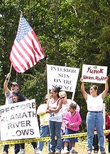 Yurok salmon demonstration